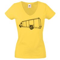 Lady-fit Valueweight V-Neck T-Shirt Thumbnail
