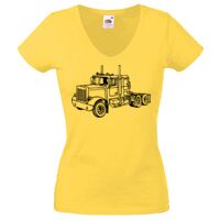Lady-fit Valueweight V-Neck T-Shirt Thumbnail