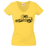 Lady-fit Valueweight V-Neck T-Shirt Thumbnail