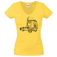 Lady-fit Valueweight V-Neck T-Shirt Thumbnail