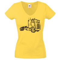 Lady-fit Valueweight V-Neck T-Shirt Thumbnail