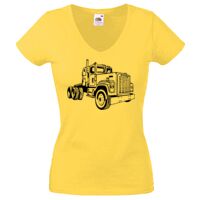 Lady-fit Valueweight V-Neck T-Shirt Thumbnail