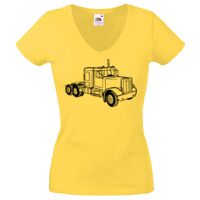 Lady-fit Valueweight V-Neck T-Shirt Thumbnail