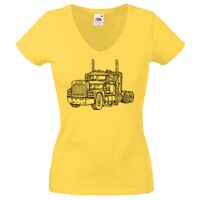 Lady-fit Valueweight V-Neck T-Shirt Thumbnail