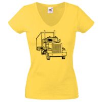 Lady-fit Valueweight V-Neck T-Shirt Thumbnail