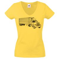 Lady-fit Valueweight V-Neck T-Shirt Thumbnail