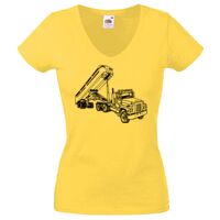 Lady-fit Valueweight V-Neck T-Shirt Thumbnail