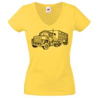 Lady-fit Valueweight V-Neck T-Shirt Thumbnail