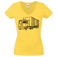 Lady-fit Valueweight V-Neck T-Shirt Thumbnail