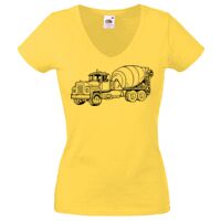 Lady-fit Valueweight V-Neck T-Shirt Thumbnail