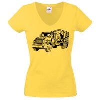 Lady-fit Valueweight V-Neck T-Shirt Thumbnail