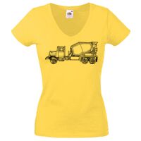 Lady-fit Valueweight V-Neck T-Shirt Thumbnail