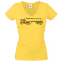Lady-fit Valueweight V-Neck T-Shirt Thumbnail