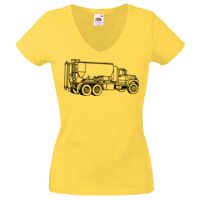 Lady-fit Valueweight V-Neck T-Shirt Thumbnail