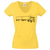 Lady-fit Valueweight V-Neck T-Shirt Thumbnail