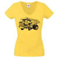 Lady-fit Valueweight V-Neck T-Shirt Thumbnail