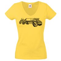 Lady-fit Valueweight V-Neck T-Shirt Thumbnail
