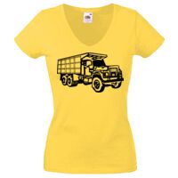 Lady-fit Valueweight V-Neck T-Shirt Thumbnail