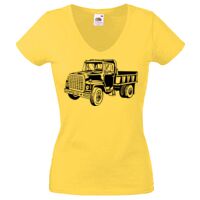 Lady-fit Valueweight V-Neck T-Shirt Thumbnail