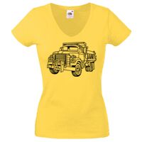 Lady-fit Valueweight V-Neck T-Shirt Thumbnail