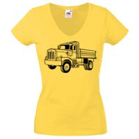 Lady-fit Valueweight V-Neck T-Shirt Thumbnail
