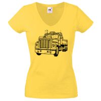 Lady-fit Valueweight V-Neck T-Shirt Thumbnail