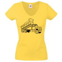 Lady-fit Valueweight V-Neck T-Shirt Thumbnail