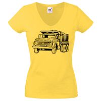 Lady-fit Valueweight V-Neck T-Shirt Thumbnail
