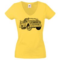 Lady-fit Valueweight V-Neck T-Shirt Thumbnail