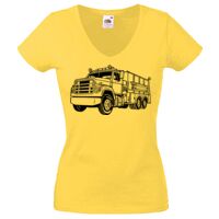 Lady-fit Valueweight V-Neck T-Shirt Thumbnail