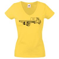 Lady-fit Valueweight V-Neck T-Shirt Thumbnail