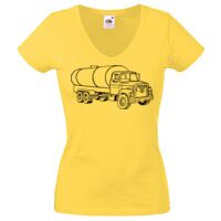 Lady-fit Valueweight V-Neck T-Shirt Thumbnail