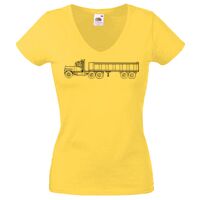 Lady-fit Valueweight V-Neck T-Shirt Thumbnail