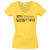 Lady-fit Valueweight V-Neck T-Shirt Thumbnail