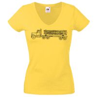 Lady-fit Valueweight V-Neck T-Shirt Thumbnail