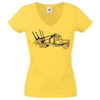Lady-fit Valueweight V-Neck T-Shirt Thumbnail