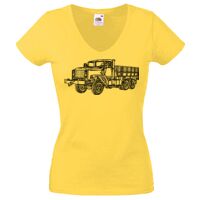 Lady-fit Valueweight V-Neck T-Shirt Thumbnail