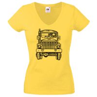 Lady-fit Valueweight V-Neck T-Shirt Thumbnail