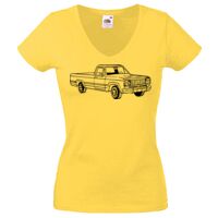 Lady-fit Valueweight V-Neck T-Shirt Thumbnail