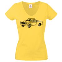 Lady-fit Valueweight V-Neck T-Shirt Thumbnail