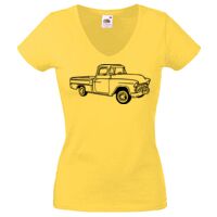 Lady-fit Valueweight V-Neck T-Shirt Thumbnail