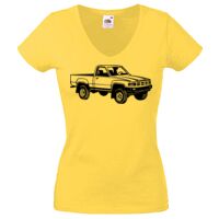 Lady-fit Valueweight V-Neck T-Shirt Thumbnail