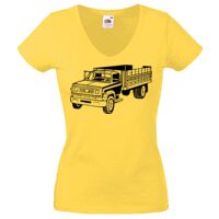 Lady-fit Valueweight V-Neck T-Shirt Thumbnail