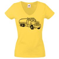 Lady-fit Valueweight V-Neck T-Shirt Thumbnail