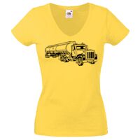 Lady-fit Valueweight V-Neck T-Shirt Thumbnail
