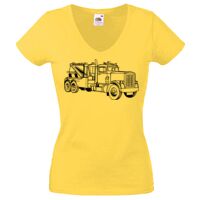 Lady-fit Valueweight V-Neck T-Shirt Thumbnail