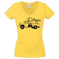 Lady-fit Valueweight V-Neck T-Shirt Thumbnail