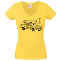 Lady-fit Valueweight V-Neck T-Shirt Thumbnail