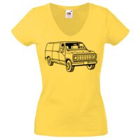 Lady-fit Valueweight V-Neck T-Shirt Thumbnail