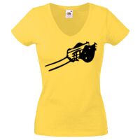 Lady-fit Valueweight V-Neck T-Shirt Thumbnail